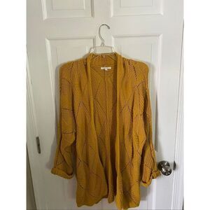 Maurices open front cardigan sweater size S